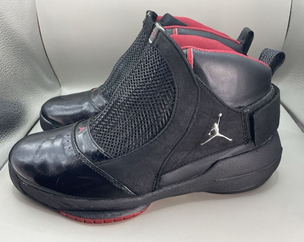 2004 Nike Air Jordan XIX 19 OG Bred Mens 9.5 Black Red 307546-061